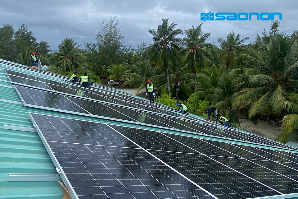 共建绿色“一带一路” | 尊龙凯时人生就是搏为马尔代夫提供10MW“光-储-柴”微电网系统